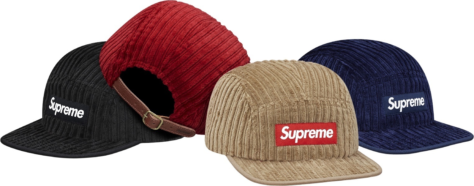 Hi-Lo Cord Camp Cap